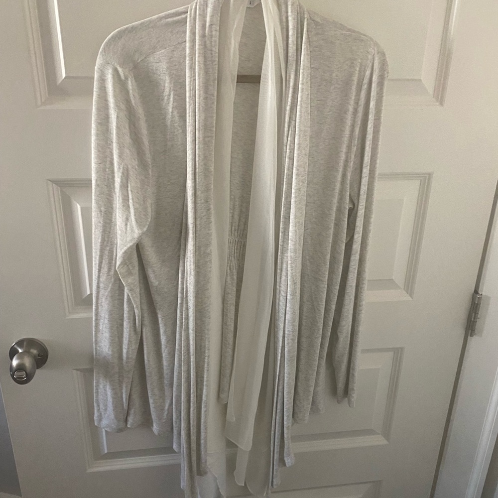 CAbi Light Gray Women's Cardigan